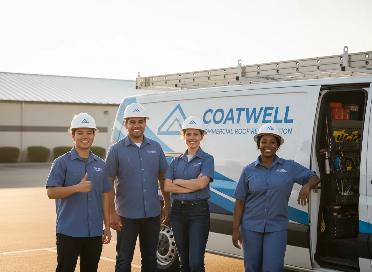 Commercial roof coating company in Liberty Hill, TX